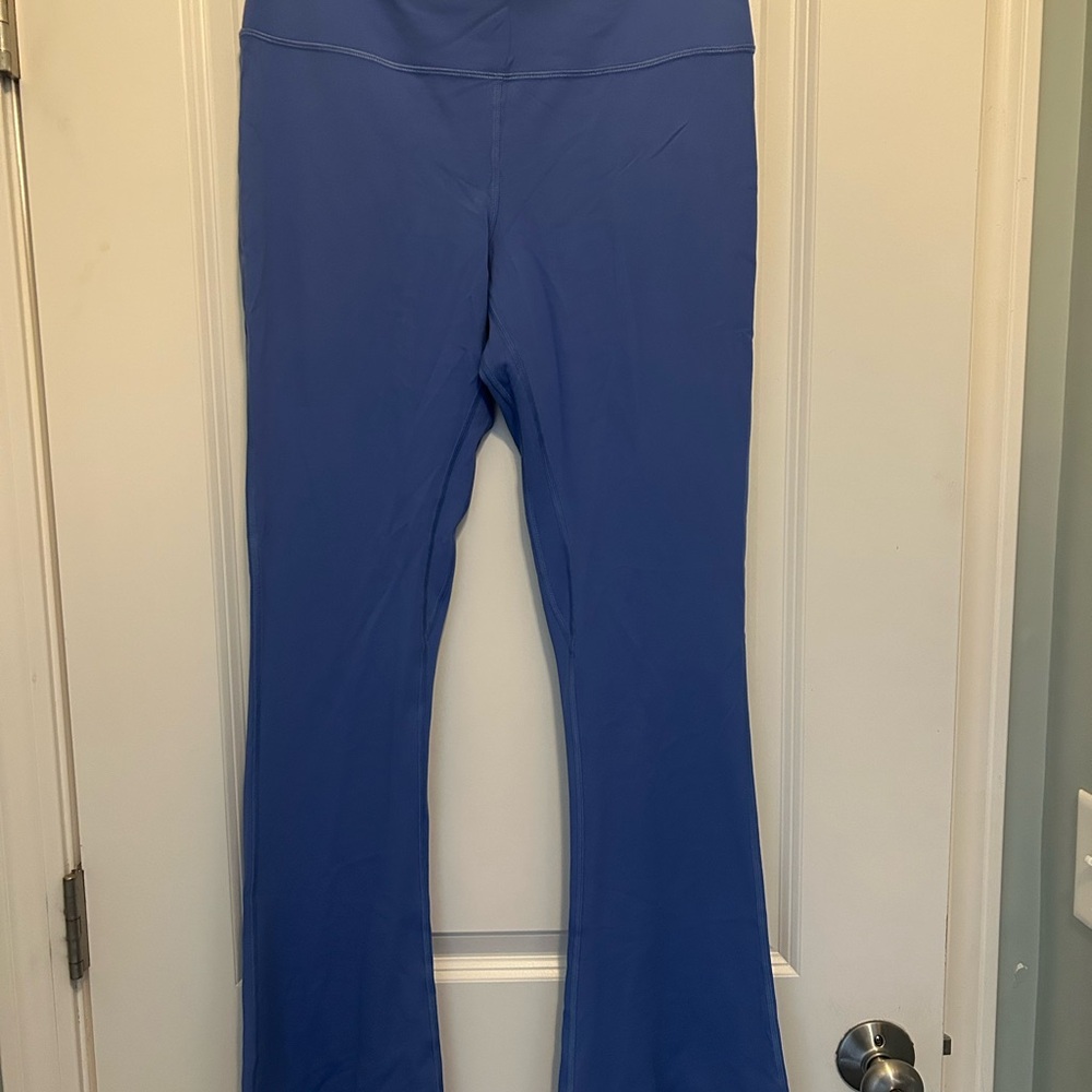 lululemon athletica Azure Blue Flare Leggings
